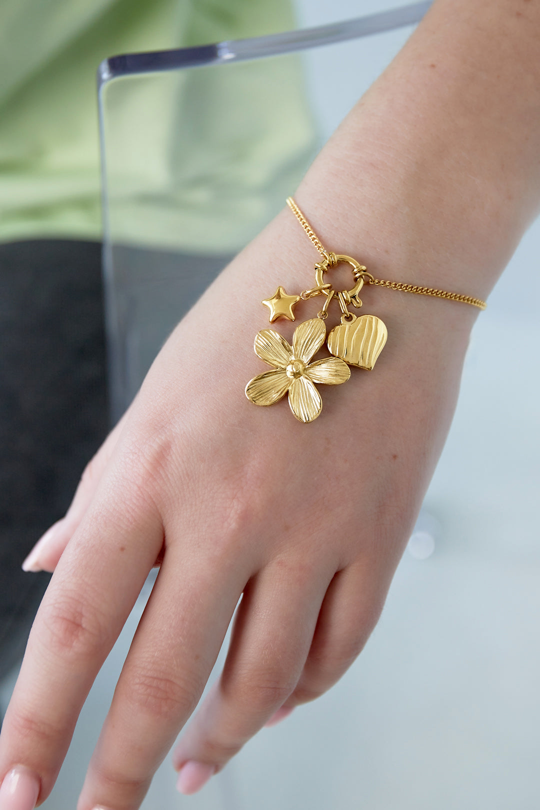 Flower DIY bracelet