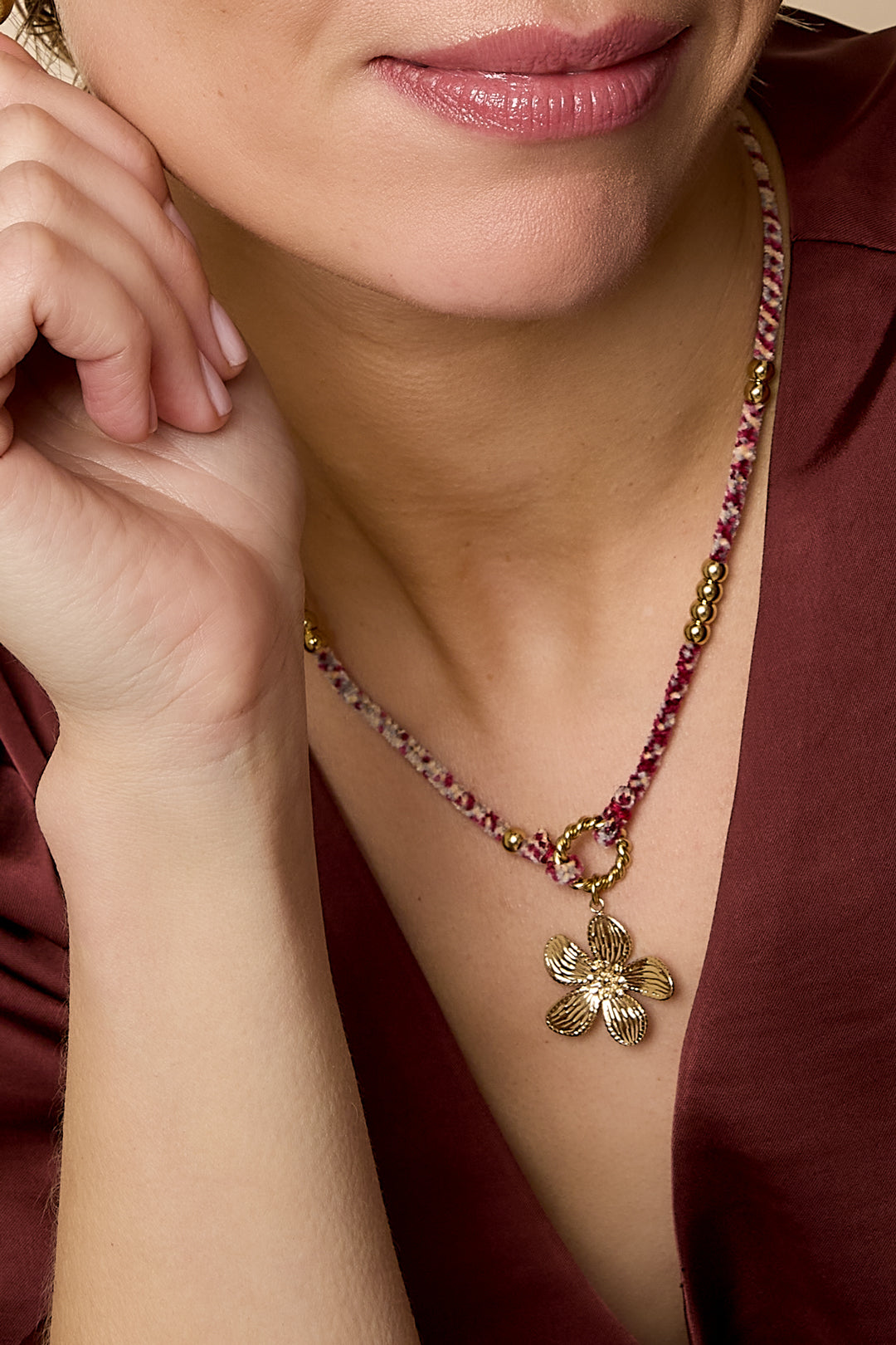 Pendant necklaces Flower Casual Daily Simple Series Women's jewelry