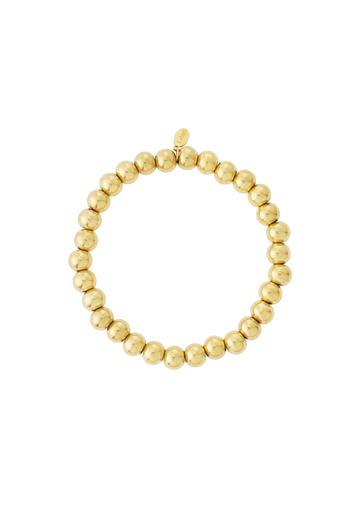 Solid bead bracelets-7mm